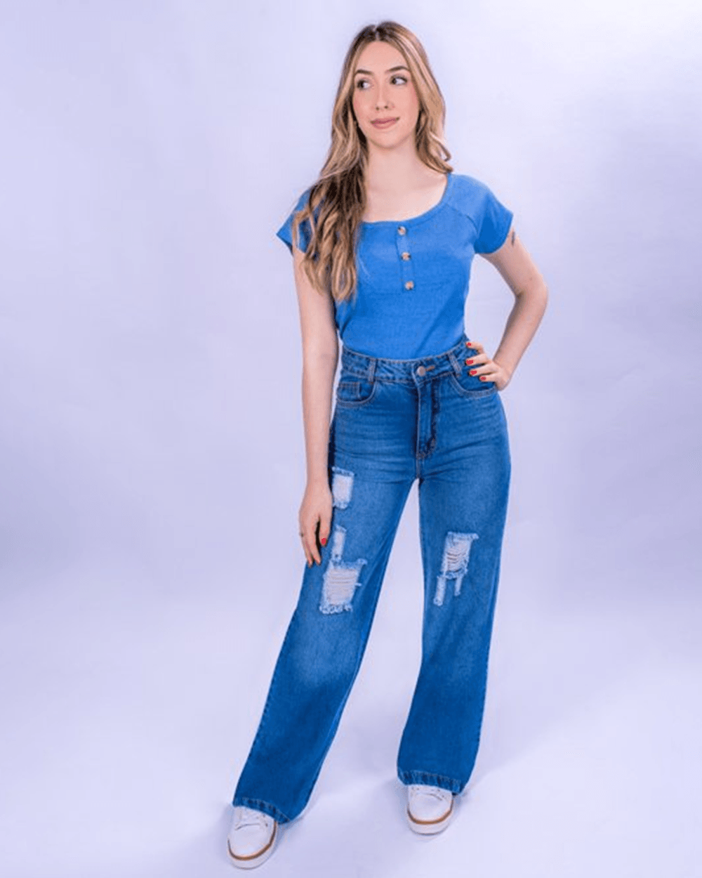 Calça Jeans feminina - Preta Intense