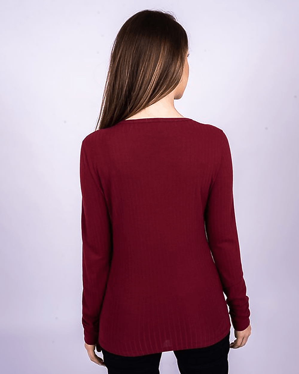 Blusa Feminina Ribana Decote V - GZT Store