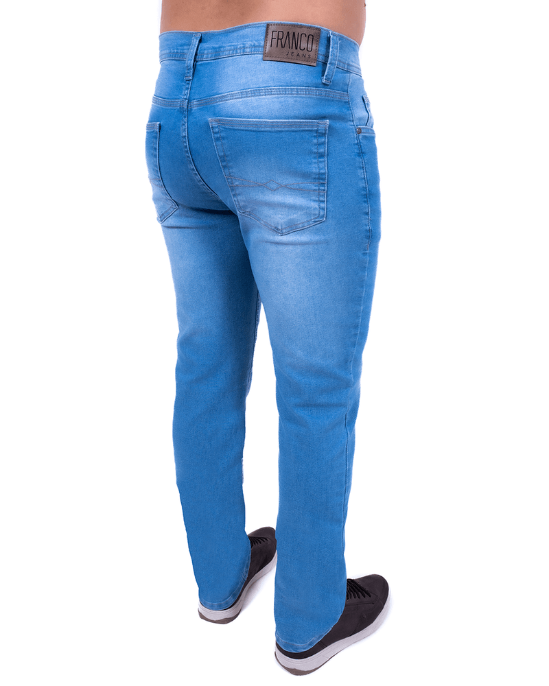 Calça Jeans Masculina Slim Azul - GZT Store