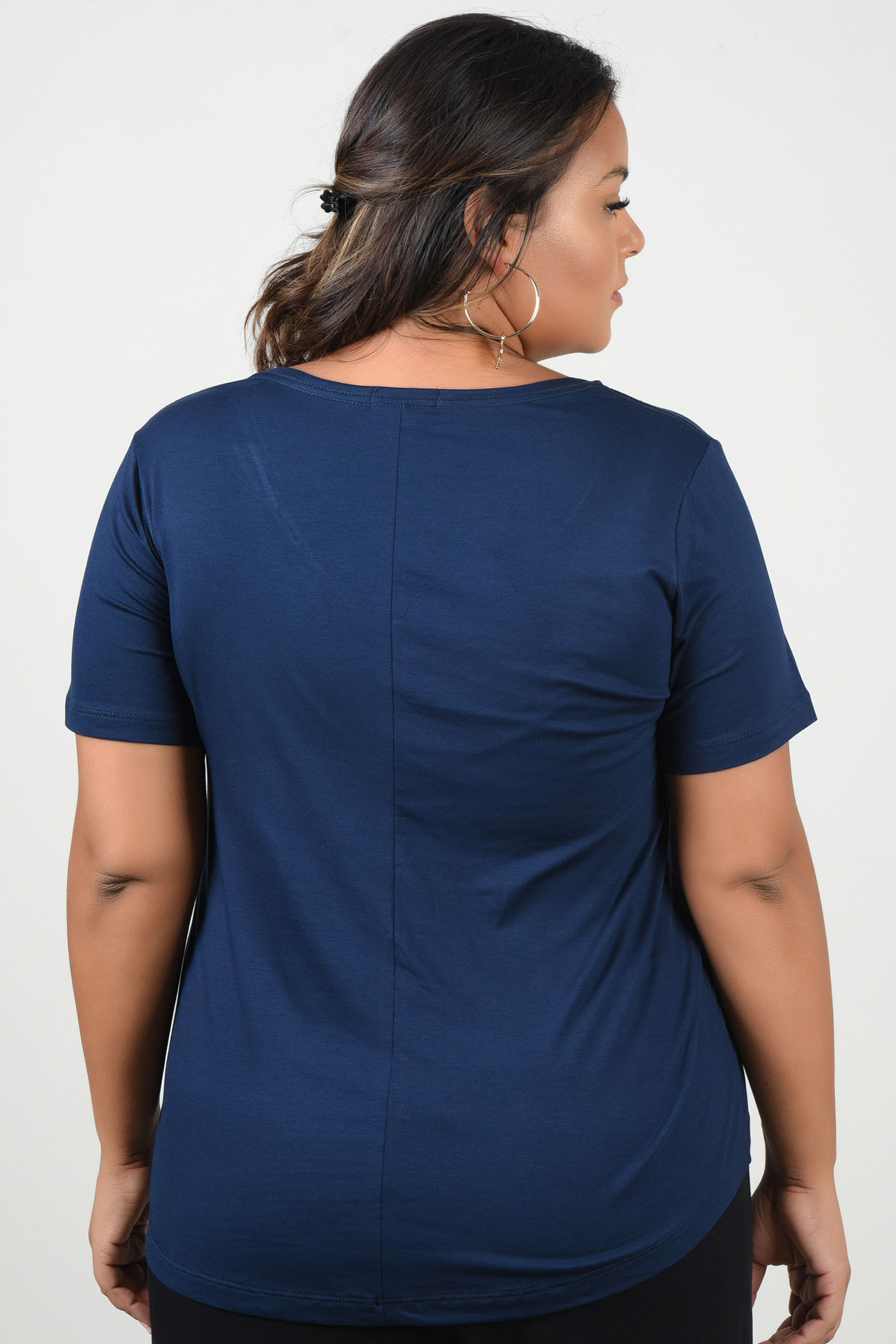 Blusa T-Shirt Plus Size - Oferta de Blusa Feminina e Mais - Kauê