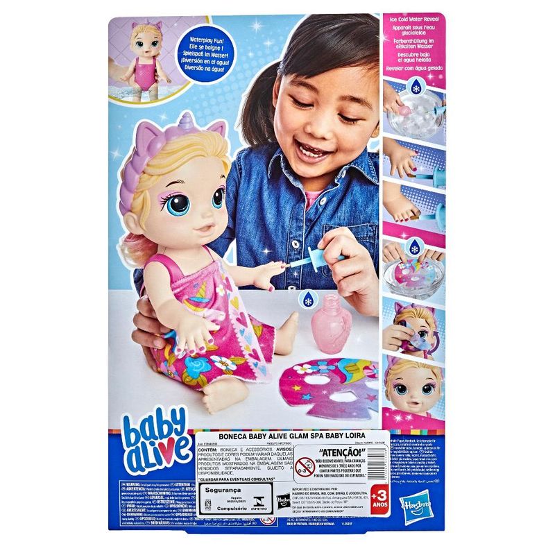 Boneca Baby Alive Dia de Princesa Loira