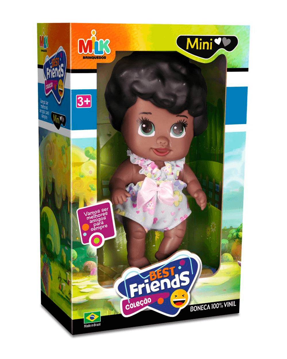 Boneca Best Friends Mini Menina Negra - GZT Store