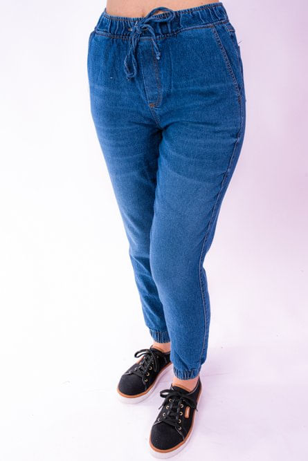 Calça Feminina Jeans Jogger - GZT Store