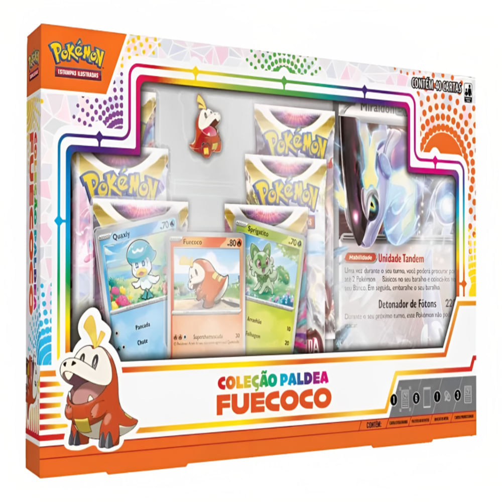 Box Charizard Coleção Ultra Premium COPAG Original Lacrada 32 Booster Carta  Pokémon TCG