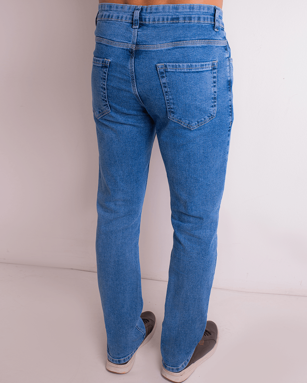 JEANS SLIM FIT - Azul-claro